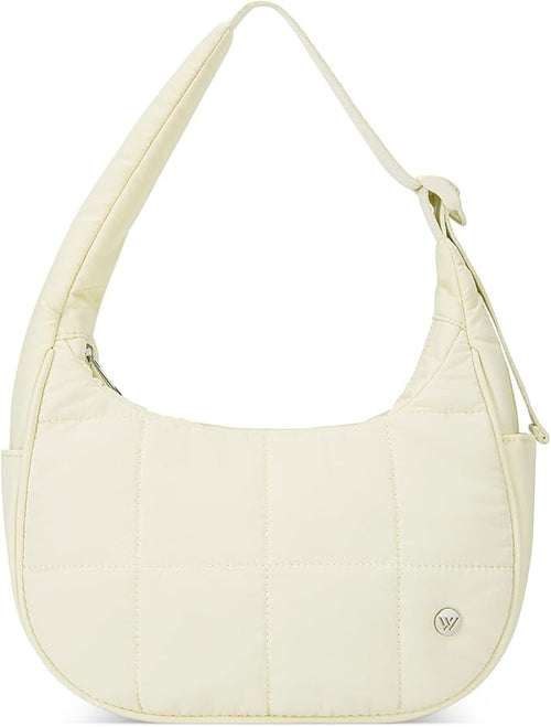 Puffy Chic Crescent Bag